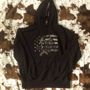 Black & Camo Realtree Hoodie!